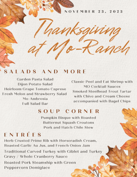 Thanksgiving at Mo • Presbyterian Mo-Ranch Assembly